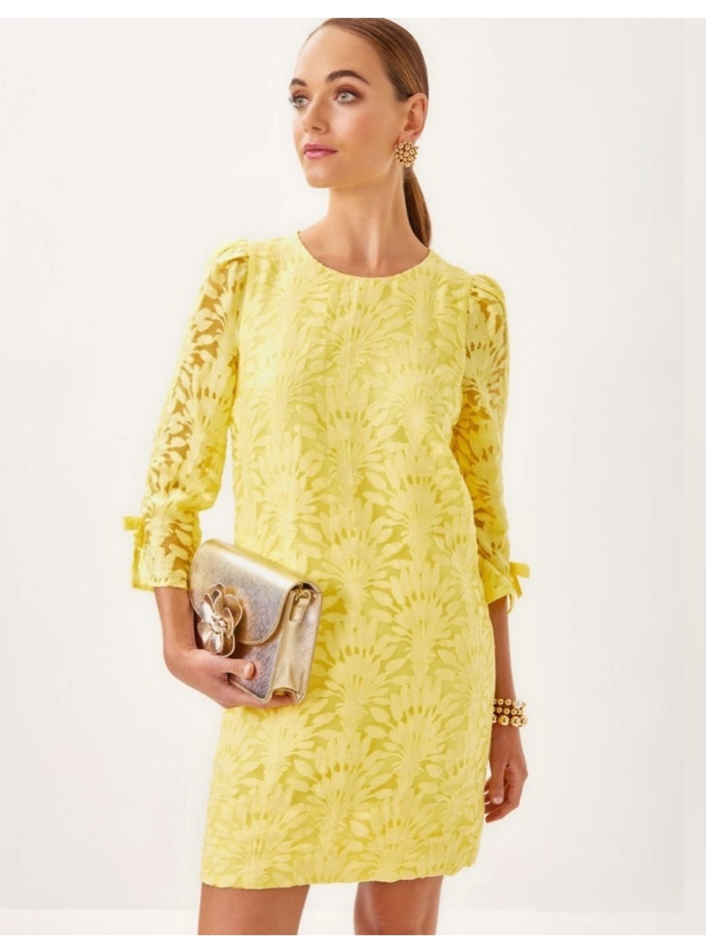 Lilly Pulitzer Kavianna Burnout Lace Dress